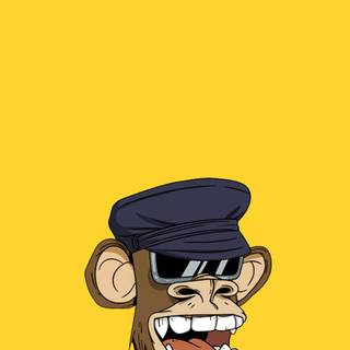 Bored Ape iPhone wallpaper
