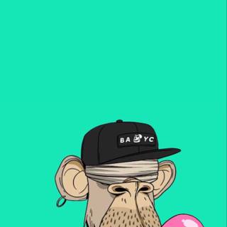 Bored Ape iPhone wallpaper