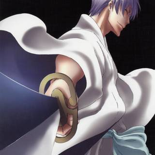 Gin Ichimaru phone wallpaper