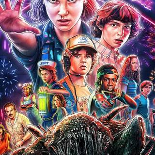 Stranger Things iPhone 13 wallpaper