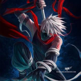 Kakashi iPhone 13 wallpaper