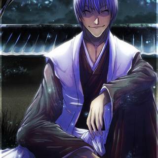 Gin Ichimaru phone wallpaper
