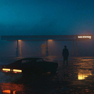 Gas station iPhone wallpaper