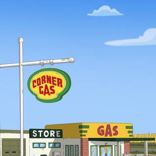 Gas station iPhone wallpaper