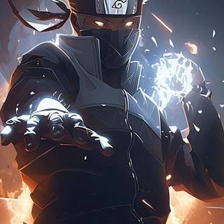 Kakashi iPhone 13 wallpaper