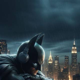 Batman dark iPhone wallpaper