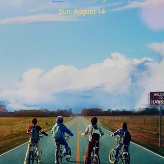 Stranger Things iPhone 13 wallpaper