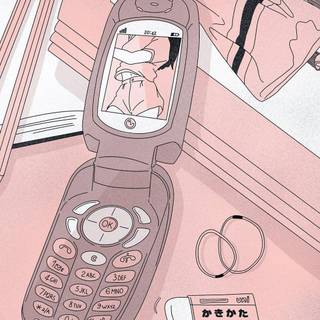 Aesthetic retro phone wallpaper