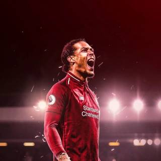Van Dijk phone wallpaper