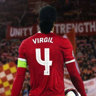 Van Dijk phone wallpaper