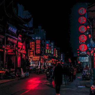 Phone street wallpaper