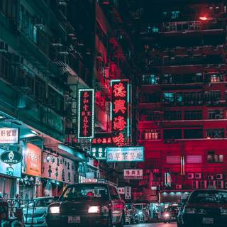 Phone street wallpaper