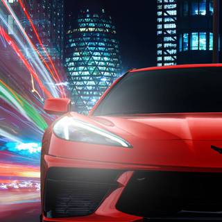 Car light iPhone wallpaper