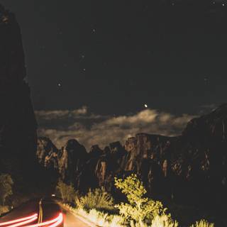 Car light iPhone wallpaper