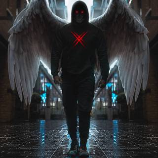 iPhone angel wallpaper