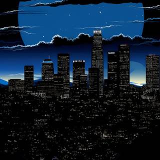 Dark blue aesthetic phone wallpaper