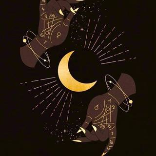 Witchy iPhone wallpaper