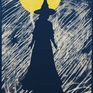 Witchy iPhone wallpaper