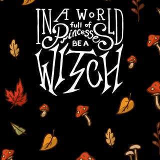 Witchy iPhone wallpaper