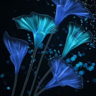 Dark blue aesthetic phone wallpaper