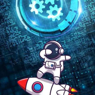 Dark blue aesthetic phone wallpaper