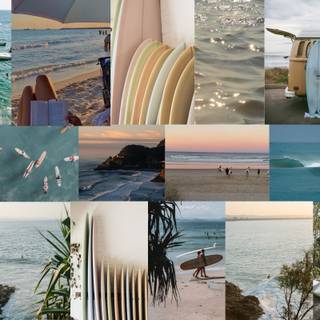 Coastal aesthetic wallpaper