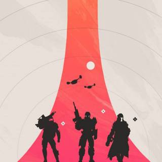 Destiny 2 Warlock iPhone wallpaper