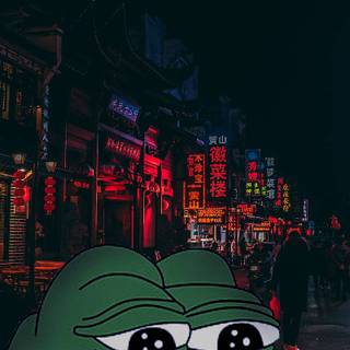Pepe The Frog phone wallpaper