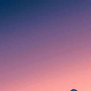 Skiing phone wallpaper