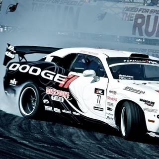 Car drifting phone wallpaper