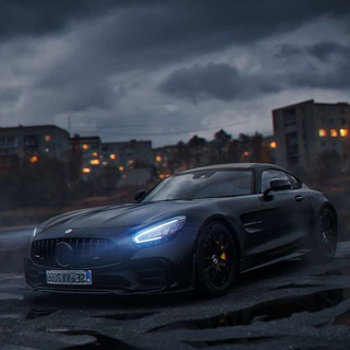 Mercedes GT iPhone wallpaper