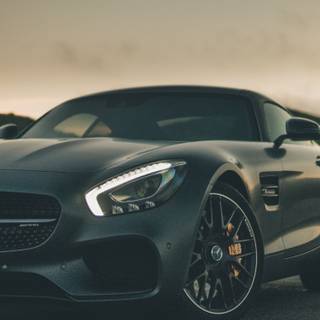 Mercedes GT iPhone wallpaper