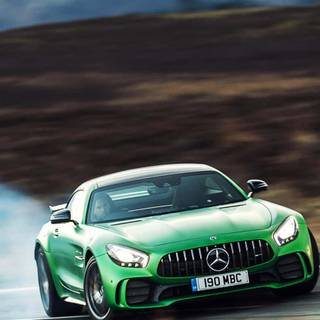 Mercedes GT iPhone wallpaper