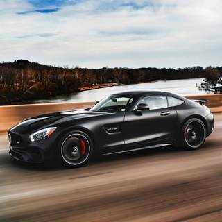 Mercedes GT iPhone wallpaper