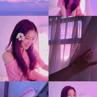 Korean girl phone wallpaper