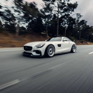 Mercedes GT iPhone wallpaper