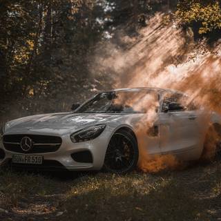 Mercedes GT iPhone wallpaper