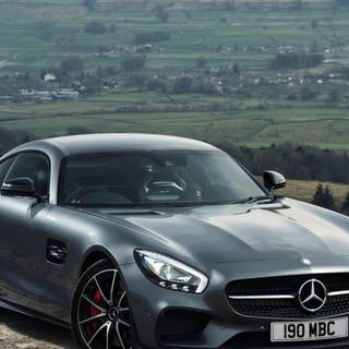 Mercedes GT iPhone wallpaper