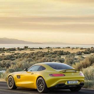 Mercedes GT iPhone wallpaper