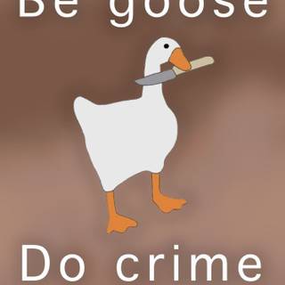 Goose phone wallpaper