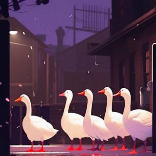 Goose phone wallpaper