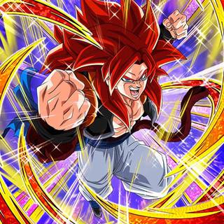 Gogeta SSJ4 phone wallpaper