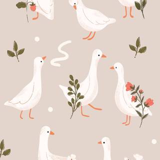 Goose phone wallpaper