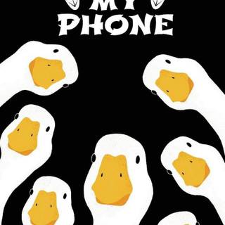 Goose phone wallpaper