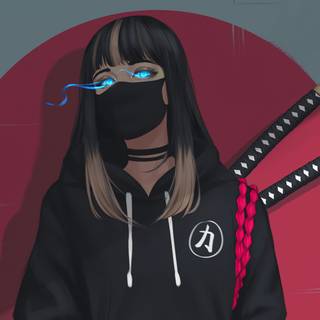 Girl eyes 4k wallpaper