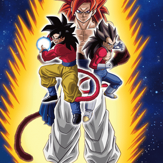 Gogeta SSJ4 phone wallpaper