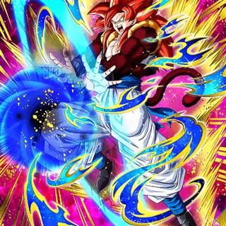 Gogeta SSJ4 phone wallpaper