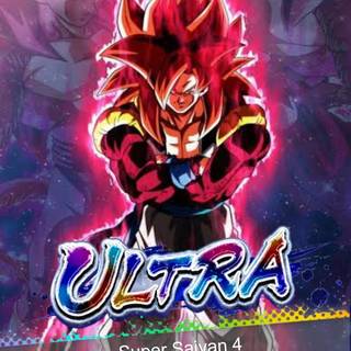 Gogeta SSJ4 phone wallpaper