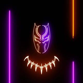 iPhone 13 Pro Max neon wallpaper