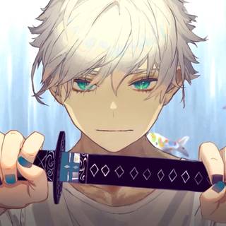 Animated samurai wallpaper